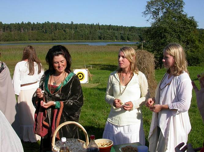 Malin, Eva och Helena.